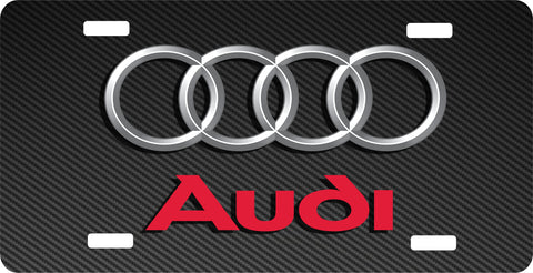 Audi License Plate