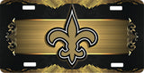 Saints Fleur De Lis License Plate